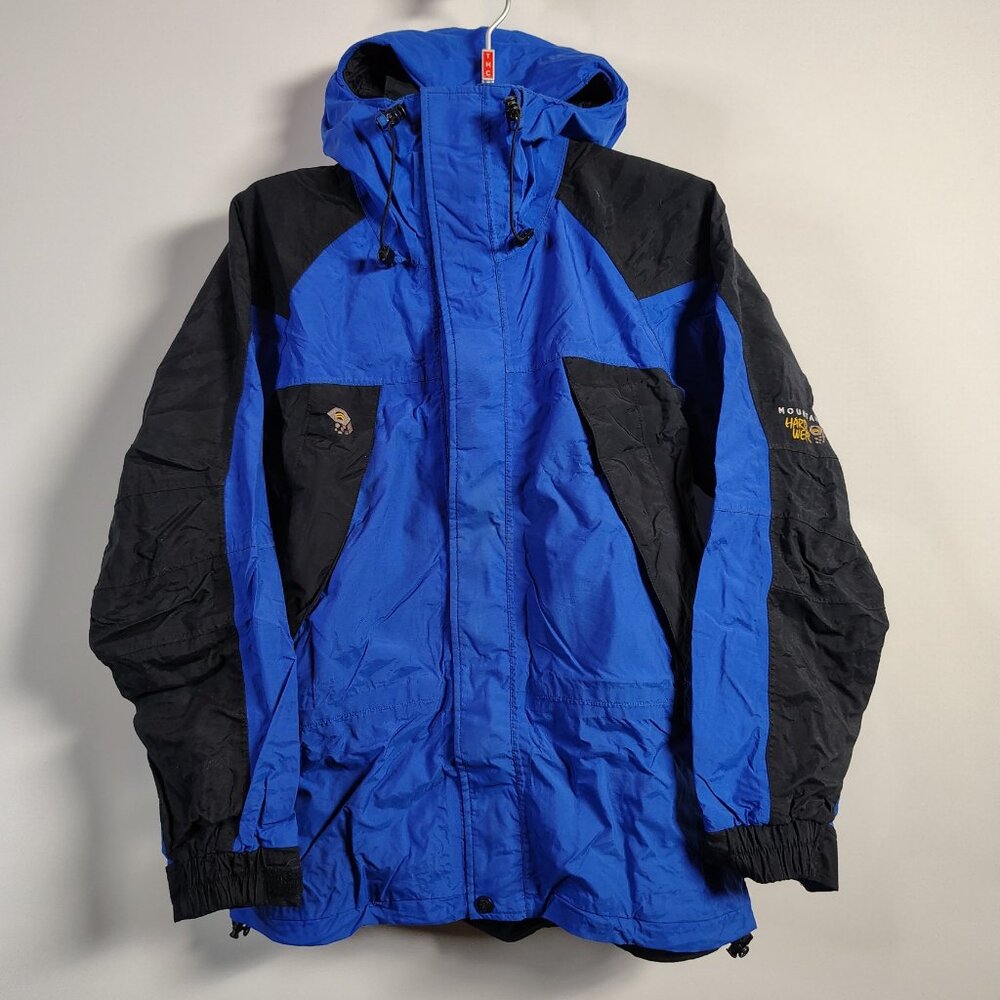 VINTAGE Mountain Hardwear Parka Jacket Mens Medium Conduit Ascent Tech Windstopp